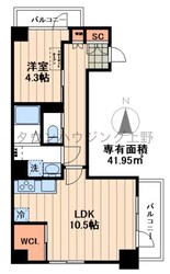 ラ・クール木場の物件間取画像